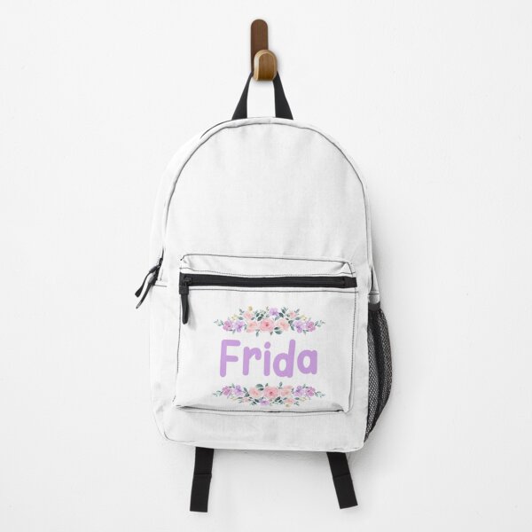 Item preview, Purple Flower Frida Name Label designed and sold by NormadWorld.