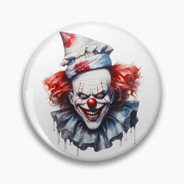 Item preview, Creepy Carnival Clown designed and sold by ZenEvoke.