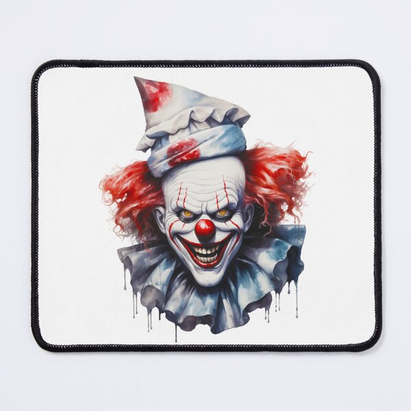 Item preview, Creepy Carnival Clown designed and sold by ZenEvoke.