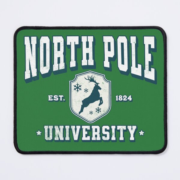 Item preview, North Pole University in Merry Christmas  designed and sold by ddworkshop.