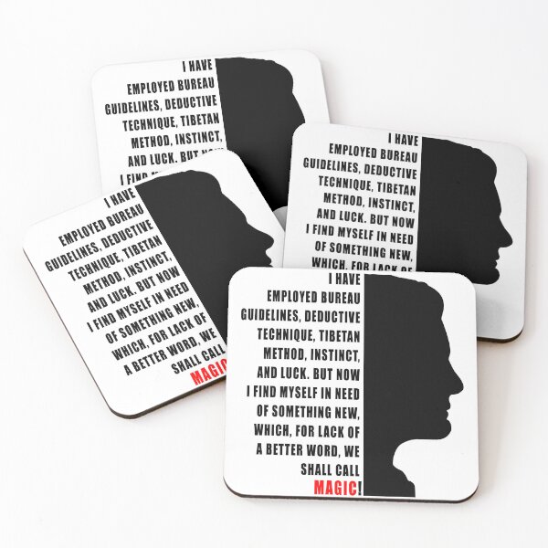 Item preview, Dale Cooper Quote designed and sold by SideSignal.