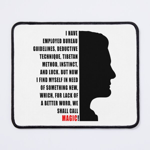 Item preview, Dale Cooper Quote designed and sold by SideSignal.