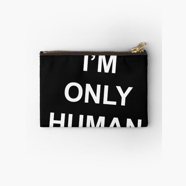 Item preview, I'm Only Human (B wonky!) designed and sold by Hoorahville.