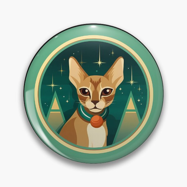 Item preview, Abyssinian Cat Xmas Ornament, Love Cats designed and sold by Logiamerch.