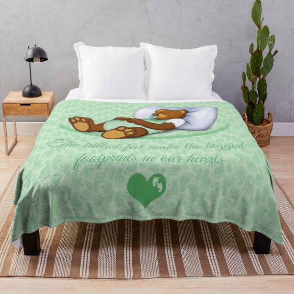 Item preview, Sleeping Ted (with quote) - Green designed and sold by ifourdezign.