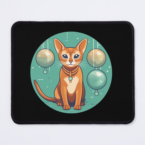 Item preview, Abyssinian Cat Xmas Ornament, Love Cats designed and sold by Logiamerch.