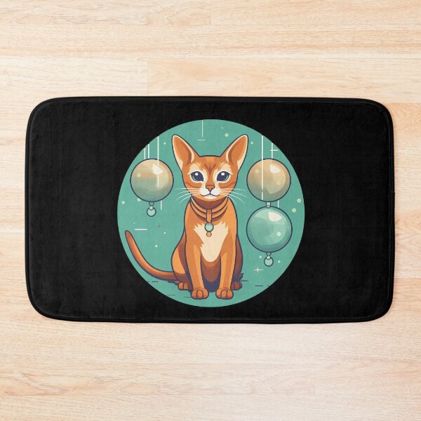 Item preview, Abyssinian Cat Xmas Ornament, Love Cats designed and sold by Logiamerch.