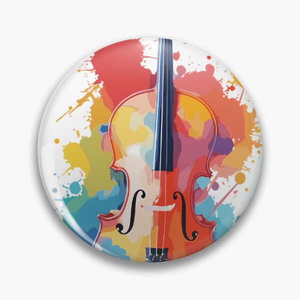 Item preview, Cello in watercolors designed and sold by LongIslandDesgn.