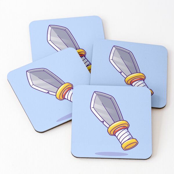 Item preview, Sword Knight Weapon Cartoon Vector Icon Illustration" designed and sold by hjian8219.
