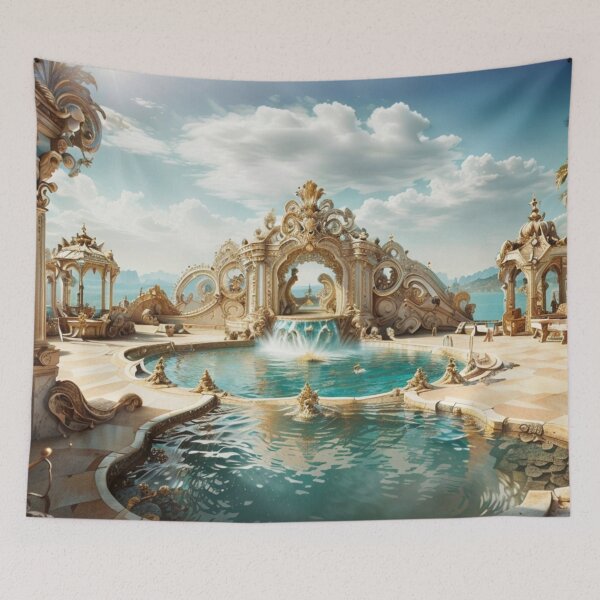 Item preview, pool in a magical heavenly place designed and sold by mikaws.