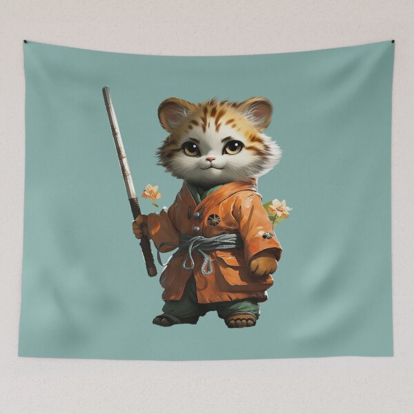 Item preview, General Cat: Eastern Courage and Wisdom designed and sold by DS110.