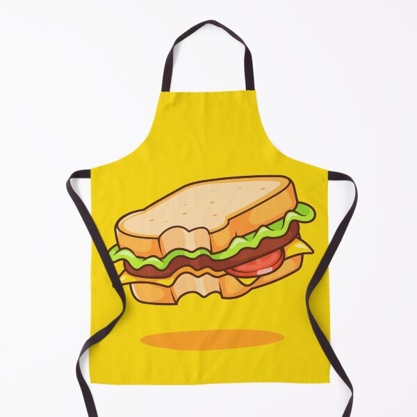 Item preview, "Floating Sandwich Cartoon Vector Icon Illustration designed and sold by hjian8219.