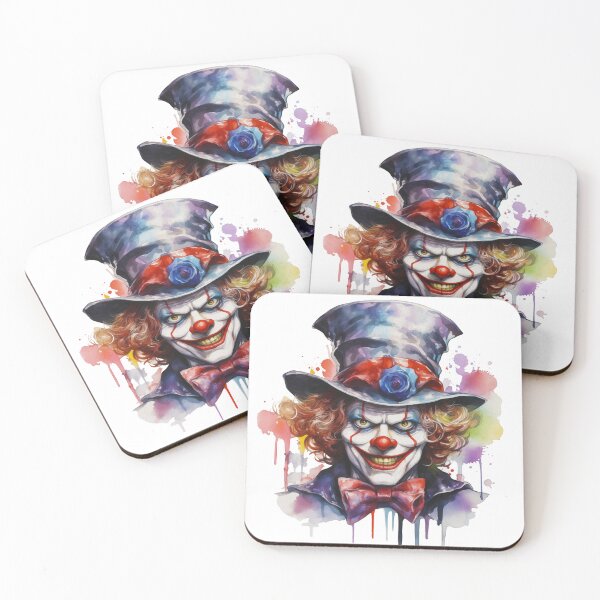 Item preview, Creepy Carnival Clown designed and sold by ZenEvoke.