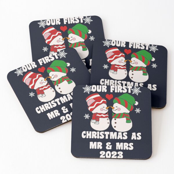Item preview, Our First Christmas as Mr & Mrs 2023 Christmas designed and sold by tamdevo1.