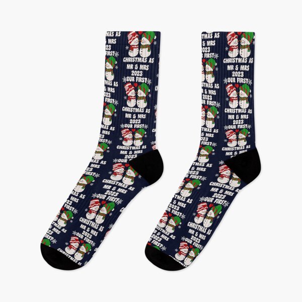 Item preview, Our First Christmas as Mr & Mrs 2023 Christmas designed and sold by tamdevo1.