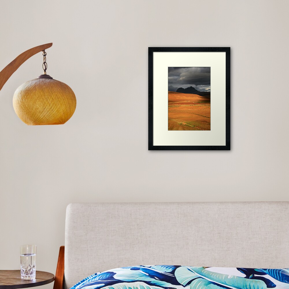 Suilven Shadow Framed Art Print