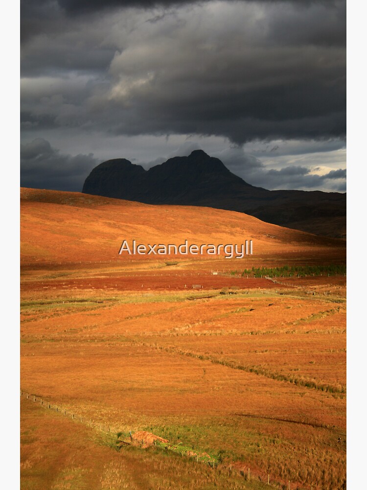 Suilven Shadow by Alexanderargyll