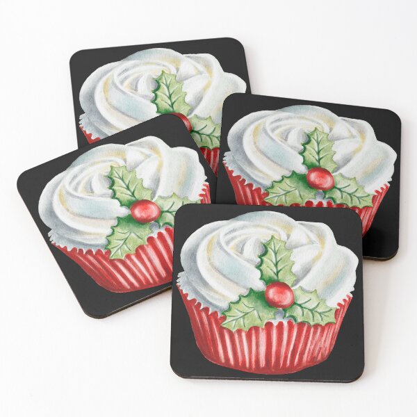 Artikelvorschau, Weihnachts-Cupcake entworfen und verkauft von LionessLove.