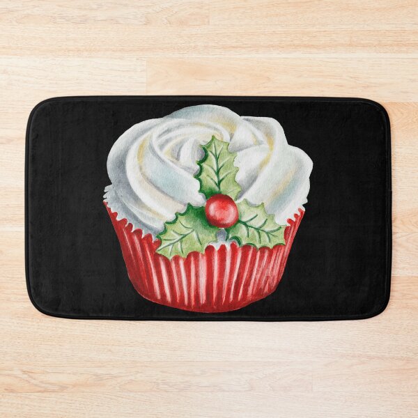 Artikelvorschau, Weihnachts-Cupcake entworfen und verkauft von LionessLove.