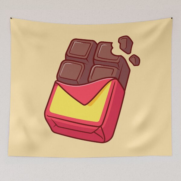 Item preview, Chocolate Bar Cartoon Vector Icon Illustration designed and sold by hjian8219.