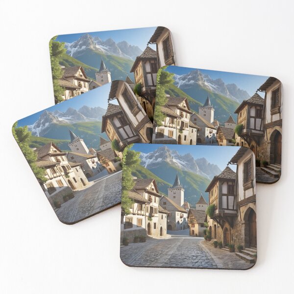 Item preview, medieval village designed and sold by aimarketspot.