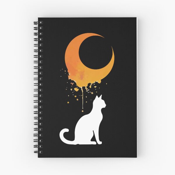 Item preview, Cat against the moon  designed and sold by Lukasz Kobylka.