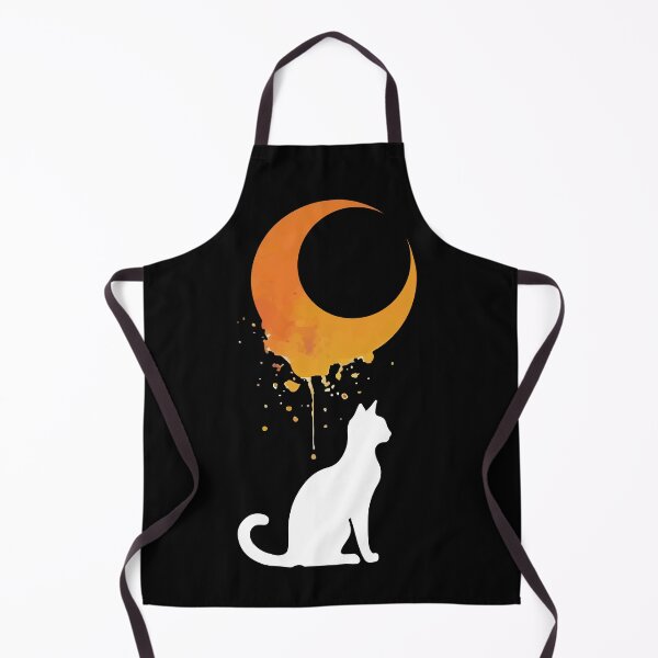 Item preview, Cat against the moon designed and sold by Lukasz Kobylka.