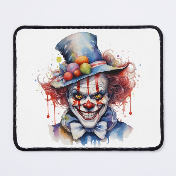 Item preview, Creepy Carnival Clown designed and sold by ZenEvoke.