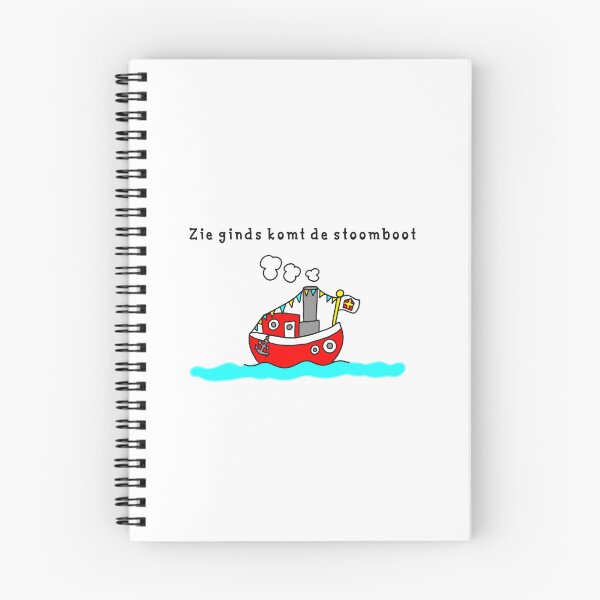 Item preview, Zie ginds komt de stoomboot  designed and sold by Krissys-Art.