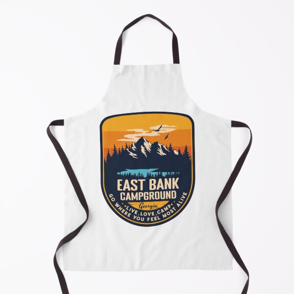 Item preview, East Bank Campground Georgia GA Badge Forest and Wilderness designed and sold by mountainfad.