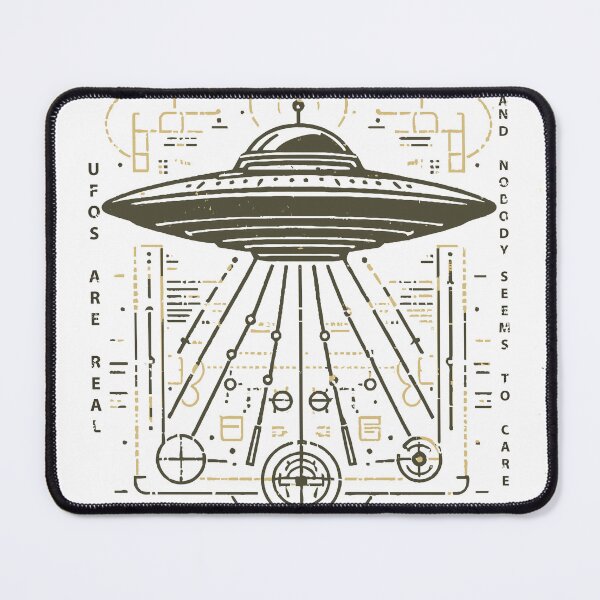Item preview, Ufo's Are Real & Nobody Seems To Care designed and sold by CaptinUAP.