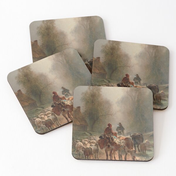 Item preview, Constant Troyon Art print Setting designed and sold by Suzana Djordjevic.