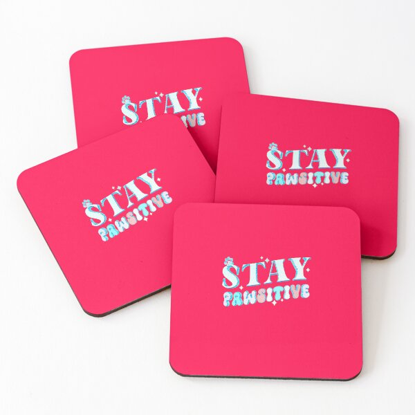 Item preview, Funny Dog Stay Pawsitive Pun Gifts for Dog Lovers  designed and sold by creativerooney.