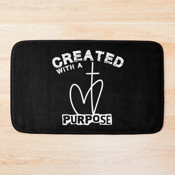 Item preview, Created With A Purpose: Christian Faith Jesus God Lover Design designed and sold by EmiAndMike.