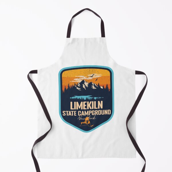 Item preview, Limekiln State Campground New York - NY Sunset Grunge Texture Badge Forest and Wilderness designed and sold by mountainfad.
