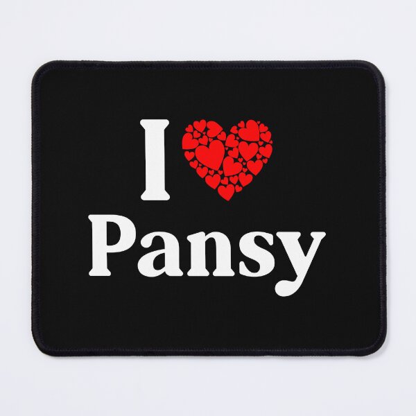 Item preview, Pansy Heart - I Love Pansy designed and sold by MiraclePitts.