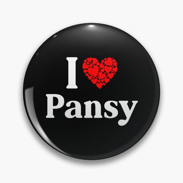Item preview, Pansy Heart - I Love Pansy designed and sold by MiraclePitts.