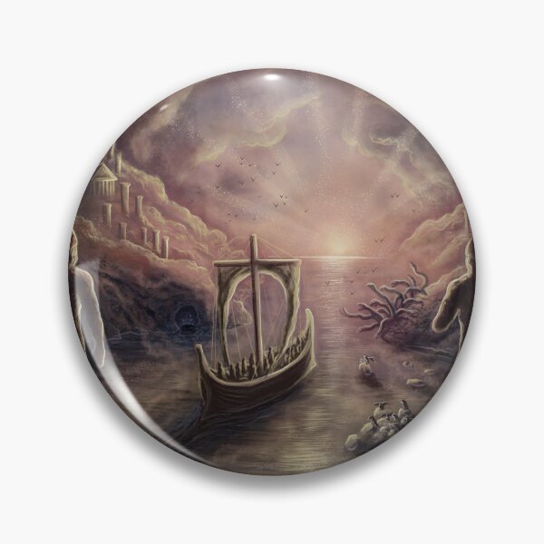 Item preview, Ulysses sailing in Homer's odyssey designed and sold by MacchabeeArt.