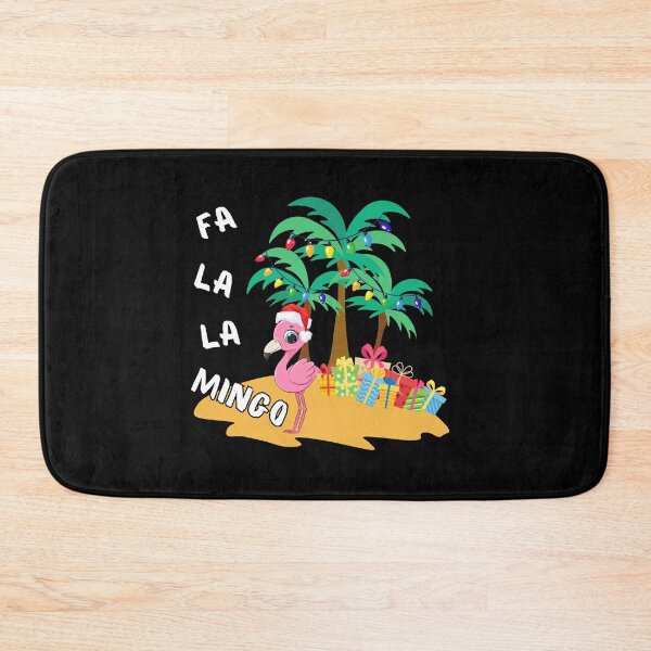 Item preview, Fa La La Mingo Flamingo Christmas Tree Lights Tropical Xmas designed and sold by predoks.