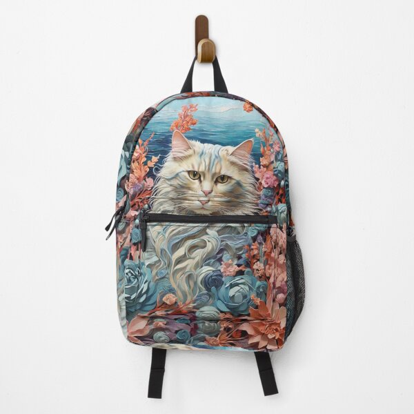 Item preview, Vibrant Fusion of Ocean and Cat designed and sold by Sadia Jannat.