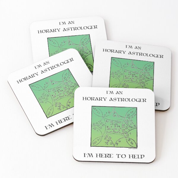 Item preview, I'm an horary astrologer.  I'm here to help.  parrot green gradient designed and sold by mariahmcmo.