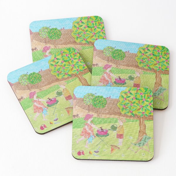 Item preview, Water games in the orchard. designed and sold by Marielle Le Cloarec.