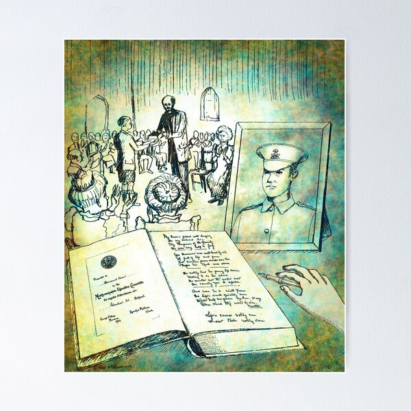 Item preview, Elisabeth Owen - Epitaph to her Son - Harcourt Owen 1899 - 1918 designed and sold by Pictures With A Message.