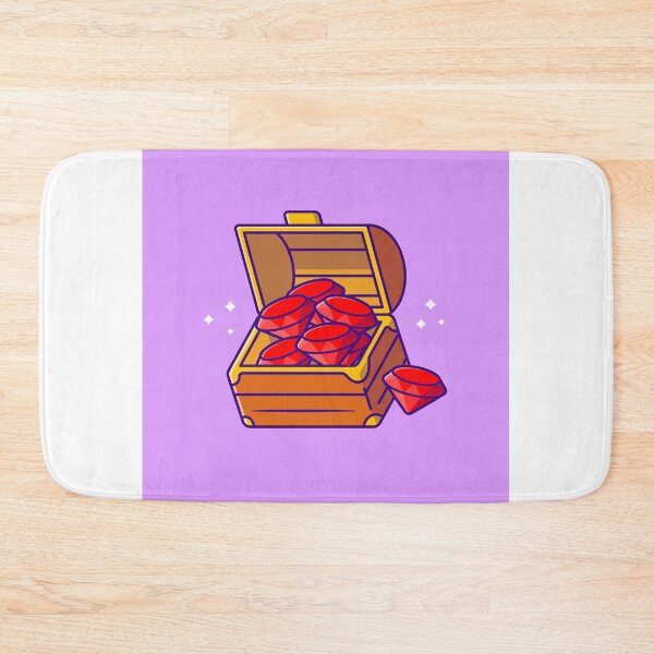 Item preview, Diamond in Box Cartoon Vector Icon Illustration designed and sold by hjian8219.