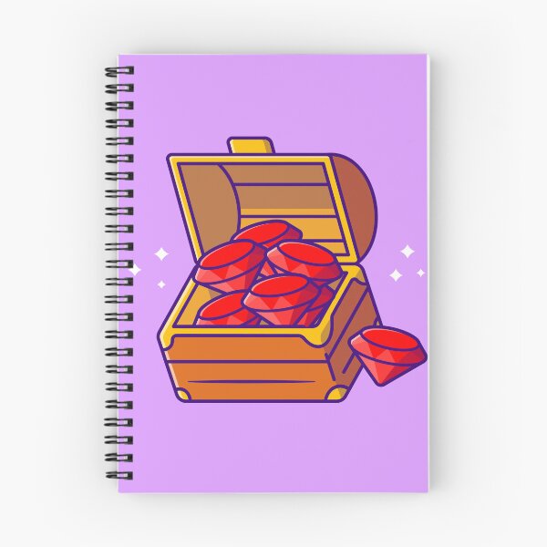 Item preview, Diamond in Box Cartoon Vector Icon Illustration designed and sold by hjian8219.