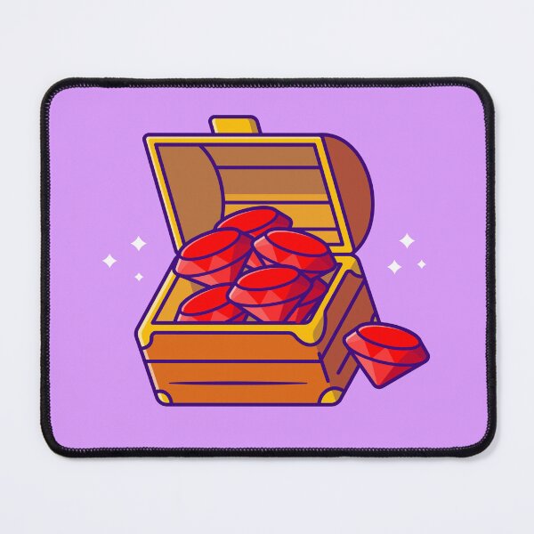 Item preview, Diamond in Box Cartoon Vector Icon Illustration designed and sold by hjian8219.