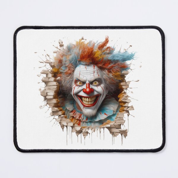 Item preview, Creepy Carnival Clown designed and sold by ZenEvoke.