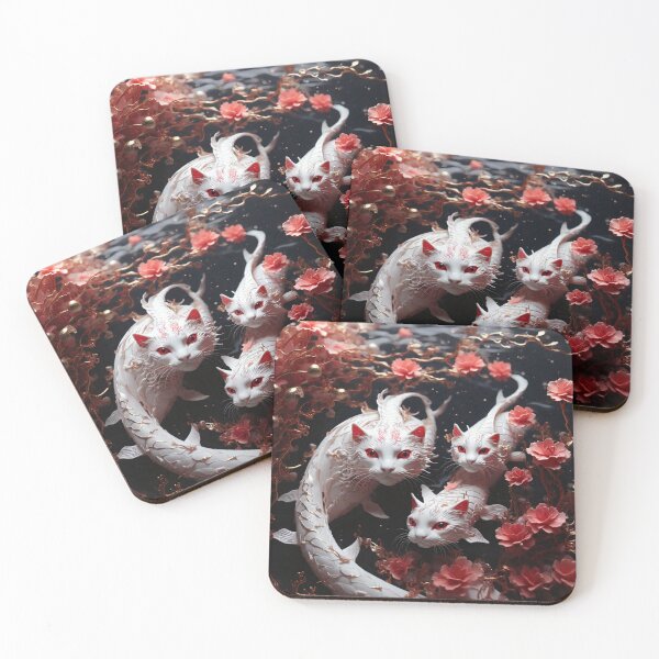 Item preview, The Mystical Mermaid Cats designed and sold by Sadia  Jannat.