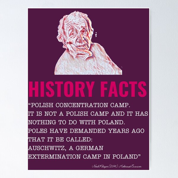 Item preview, History Facts About Auschwitz Words of Holocaust Survivor designed and sold by QubaVero.