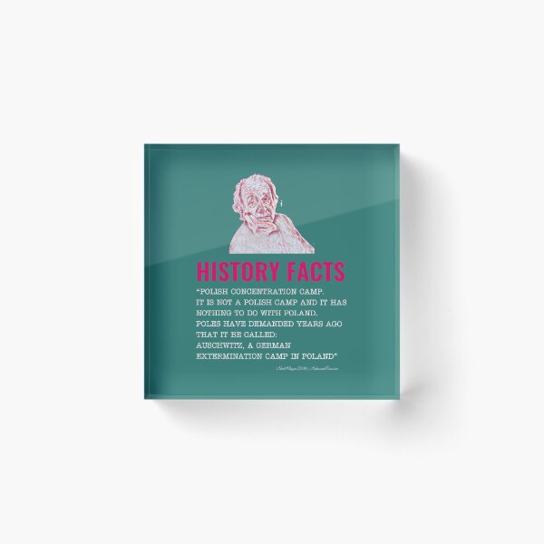 Item preview, History Facts About Auschwitz Words of Holocaust Survivor designed and sold by QubaVero.